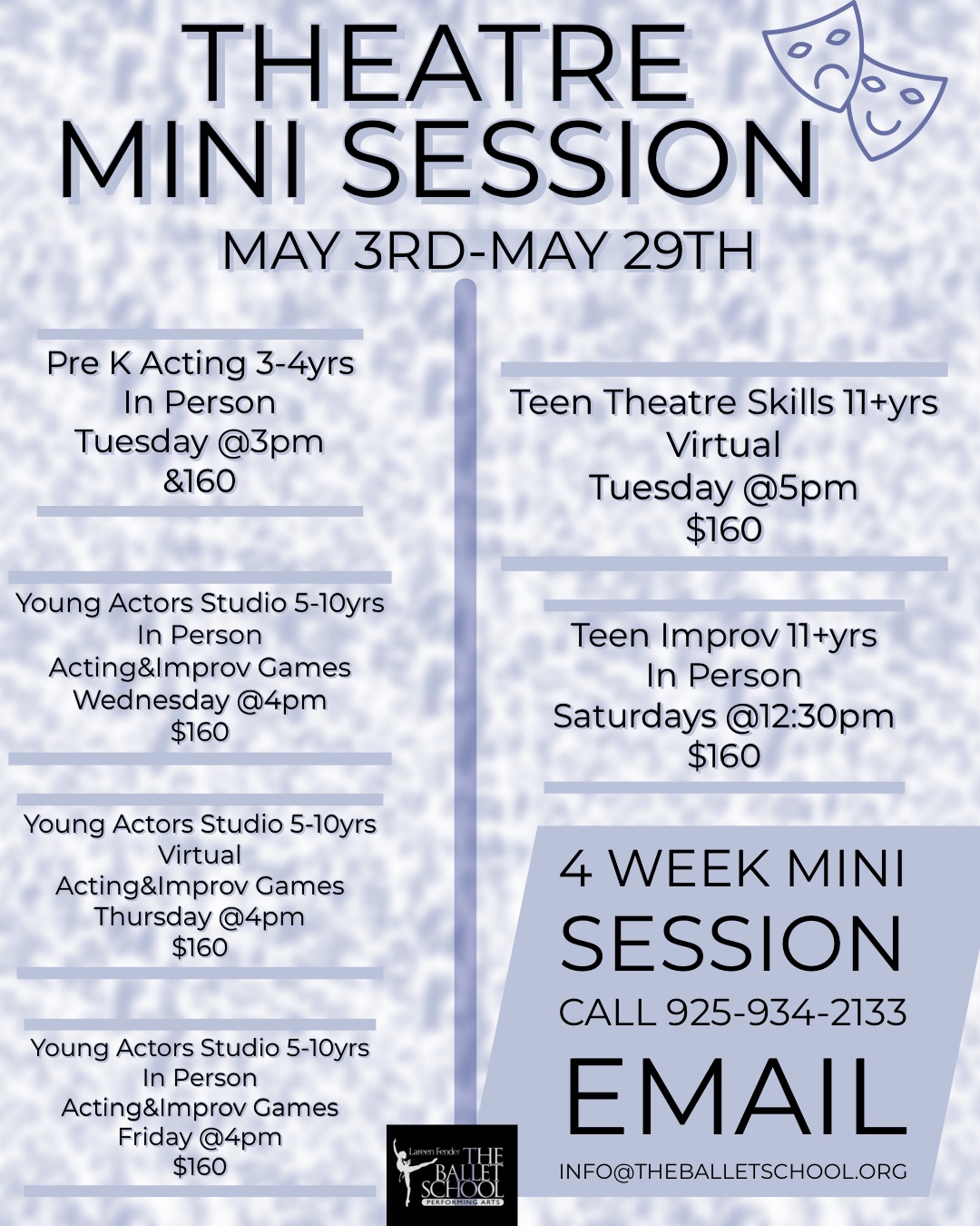 Theatre Class Mini Session 2021