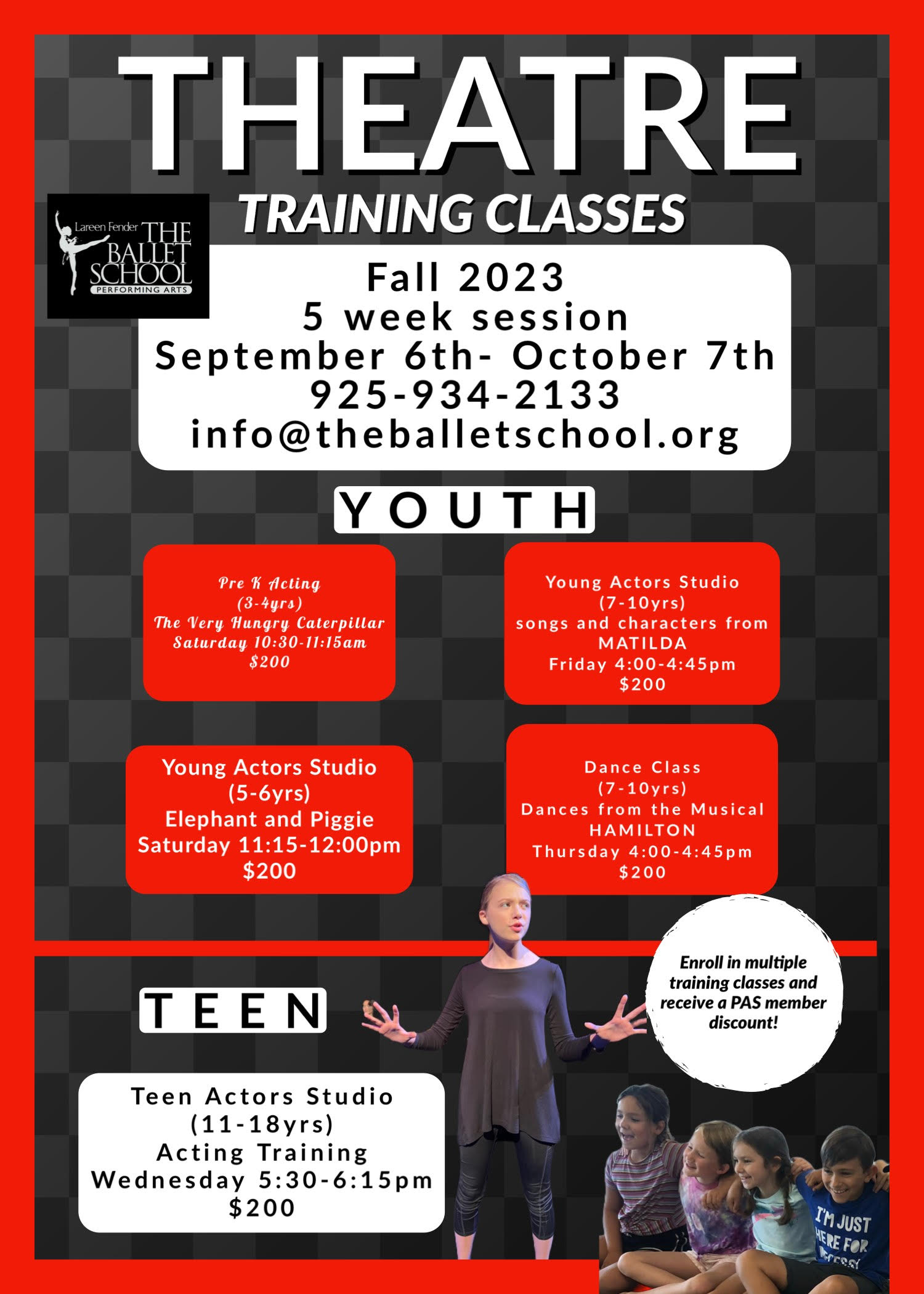 Fall 2023 Acting Training